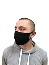 Черная маска для лица