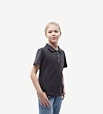 Рубашка поло детская с коротким рукавом