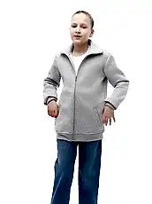 Толстовка на молнии без капюшона детская