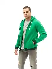 Толстовка на молнии с капюшоном