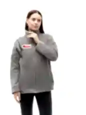 Вышивка на флисовых кофтах