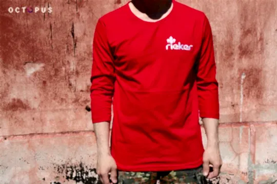 Футболки с вышивкой для производителя обуви Rieker None