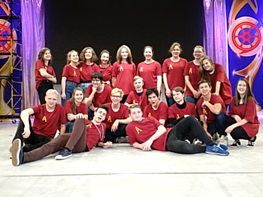 Футболки с печатью для театра «Авось» None