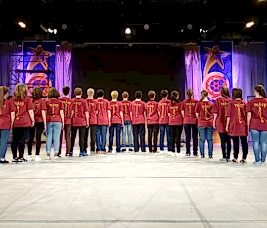 Футболки с печатью для театра «Авось» None