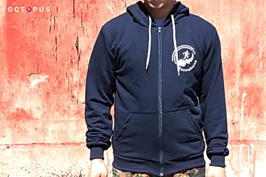 Толстовки на молнии с печатью для Инженериады УГМК None